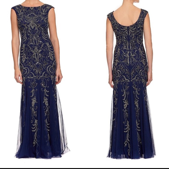 Adrianna Papell Dresses & Skirts - Adrianna Papell formal beaded dress